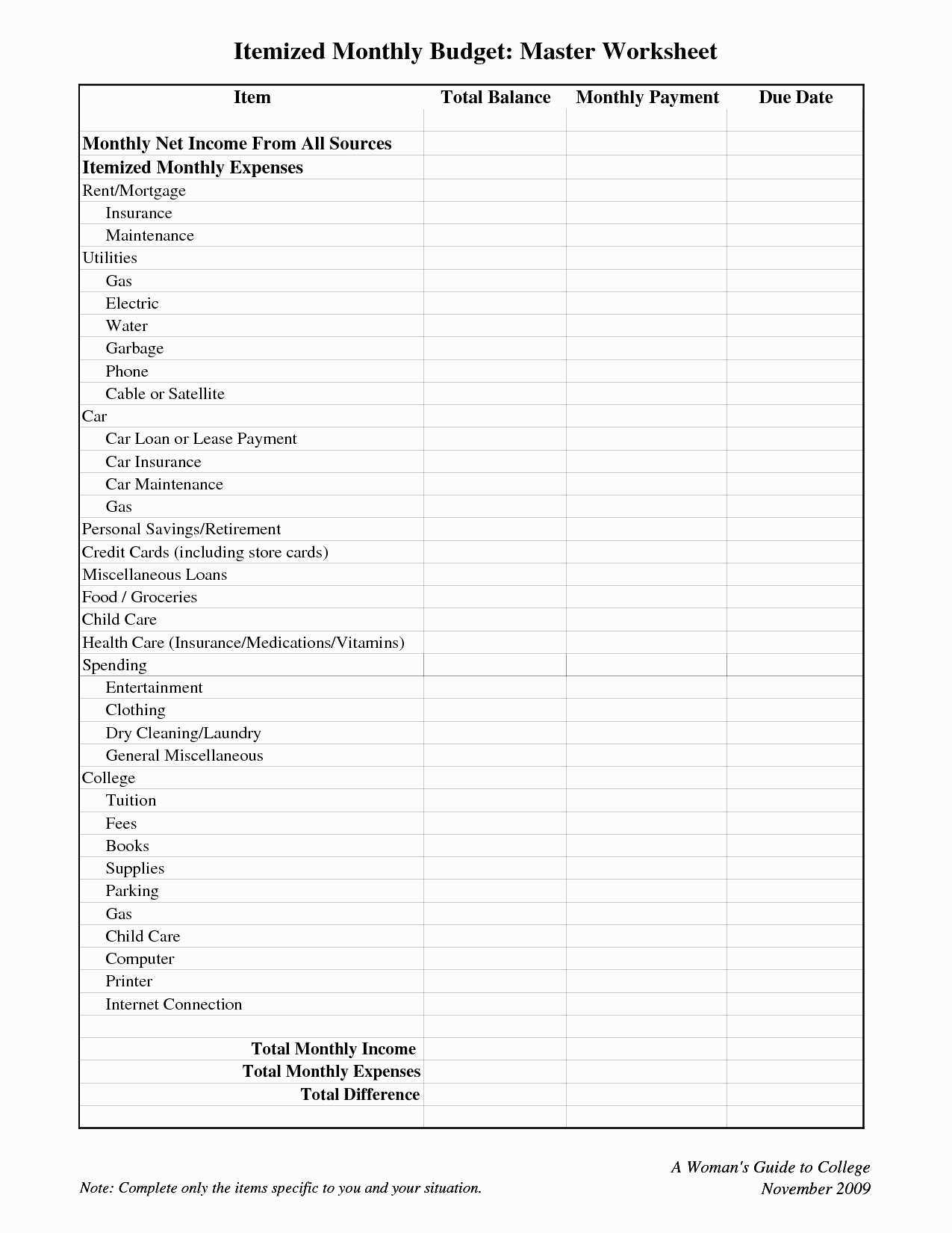 Irs Itemized Deductions Worksheet with 12 Beautiful Small Business Itemized Deductions Worksheet