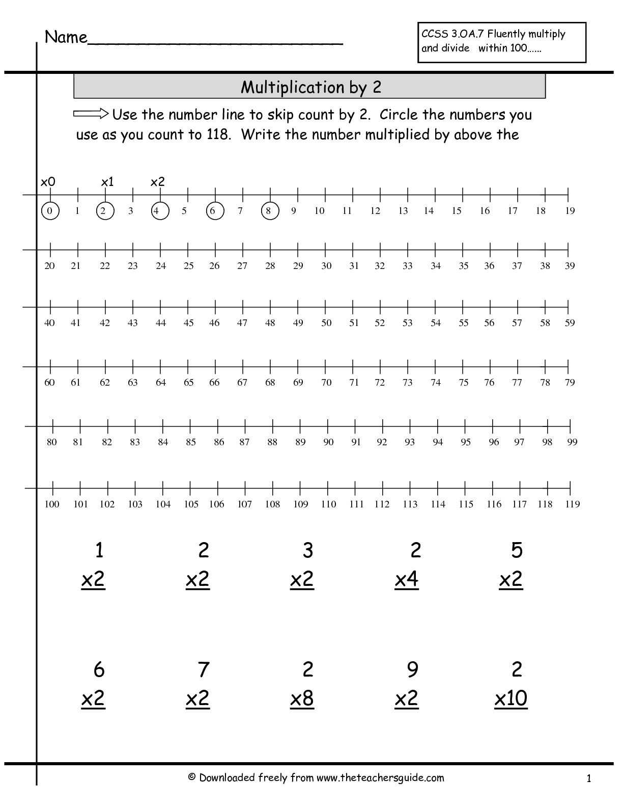 K5 Learning Worksheets and Multiplication Worksheet Math Facts Pinterest