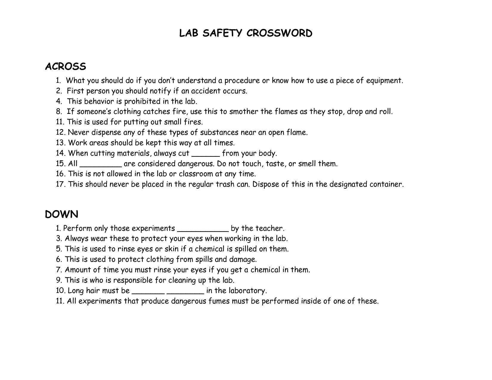 Lab Safety Symbols Worksheet Answer Key as Well as Lab Safety Symbols Worksheet Cool Laboratory Rules and Safety