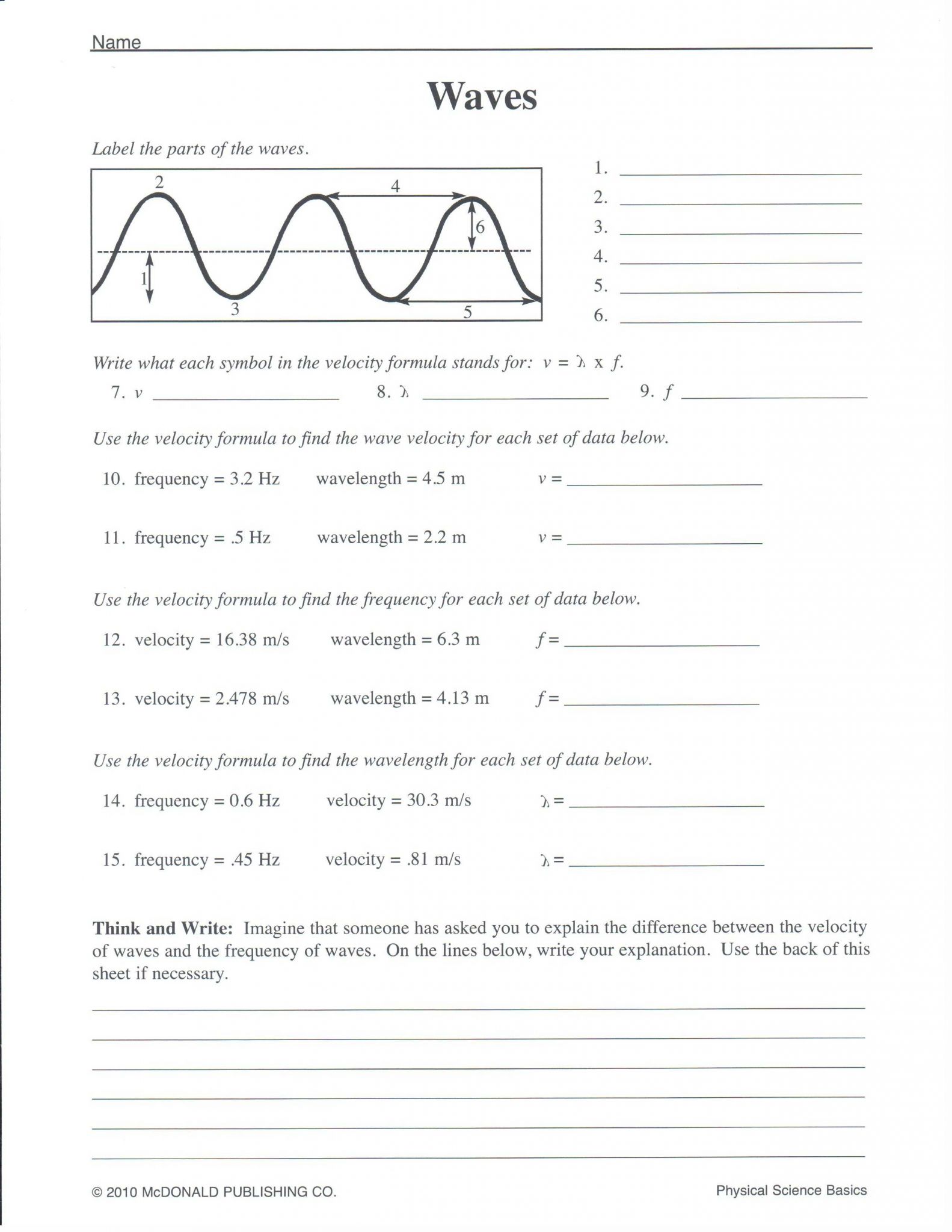Label the Water Cycle Worksheet or Kids Fourth Grade Science Activities Worksheets for All and