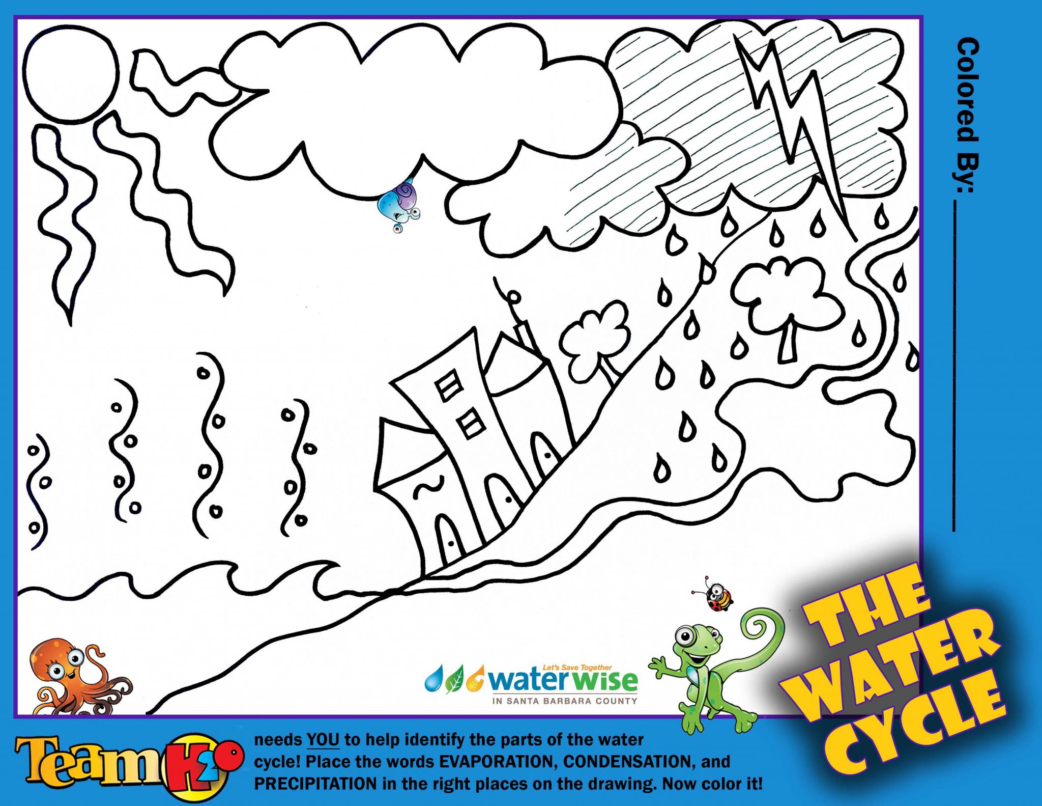 Label the Water Cycle Worksheet with the Water Cycle Worksheet Pdf Gallery Worksheet Math for Kids