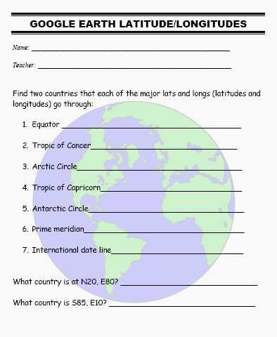 Latitude and Longitude Worksheets 7th Grade or 201 Best Geography for 6th Grade Images On Pinterest