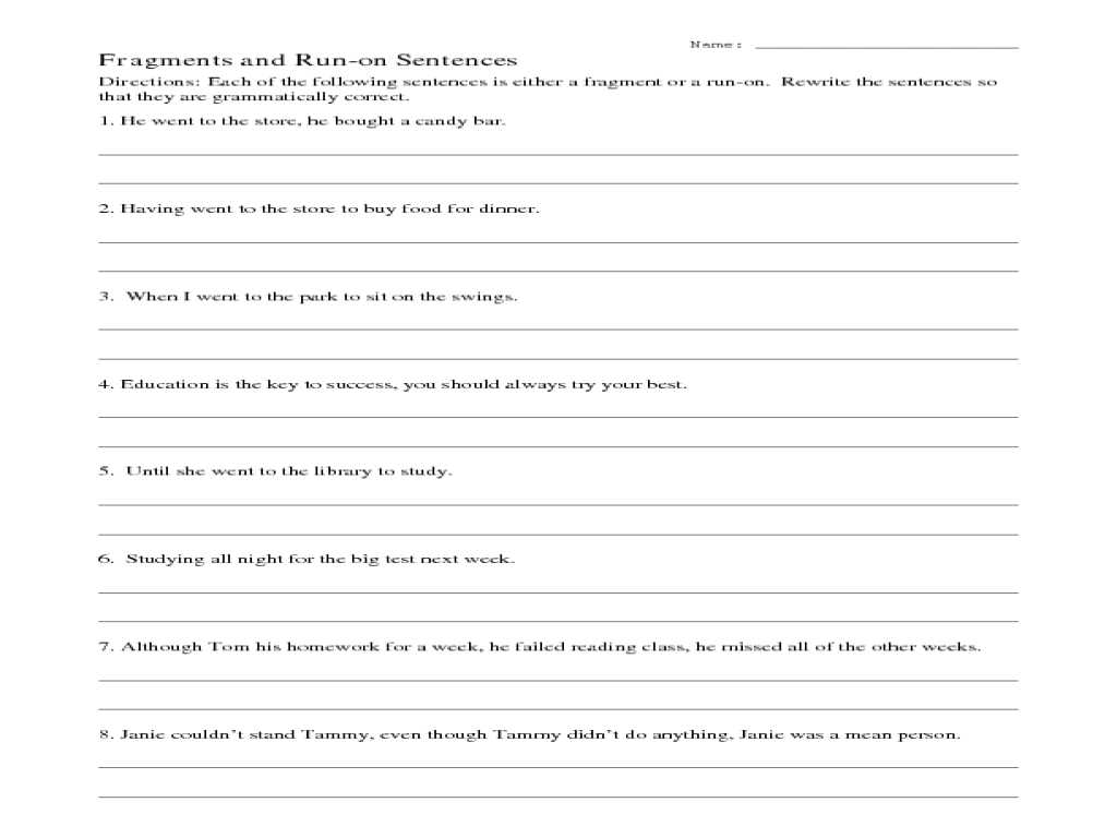 Main Idea Of Multi Paragraph Text Worksheet and Run Sentences Worksheet Cadrecorner