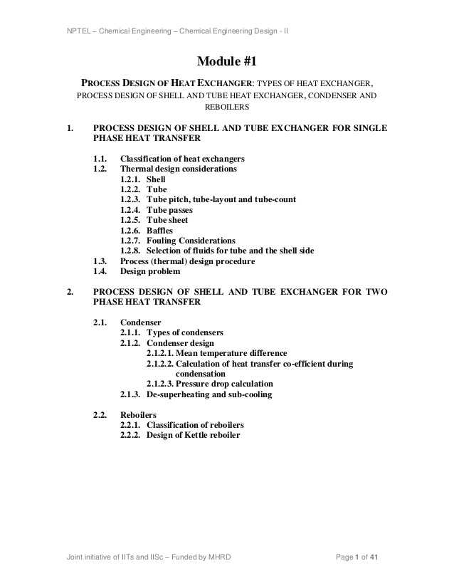 Methods Of Heat Transfer Worksheet Answers as Well as Heat Excha Mod1