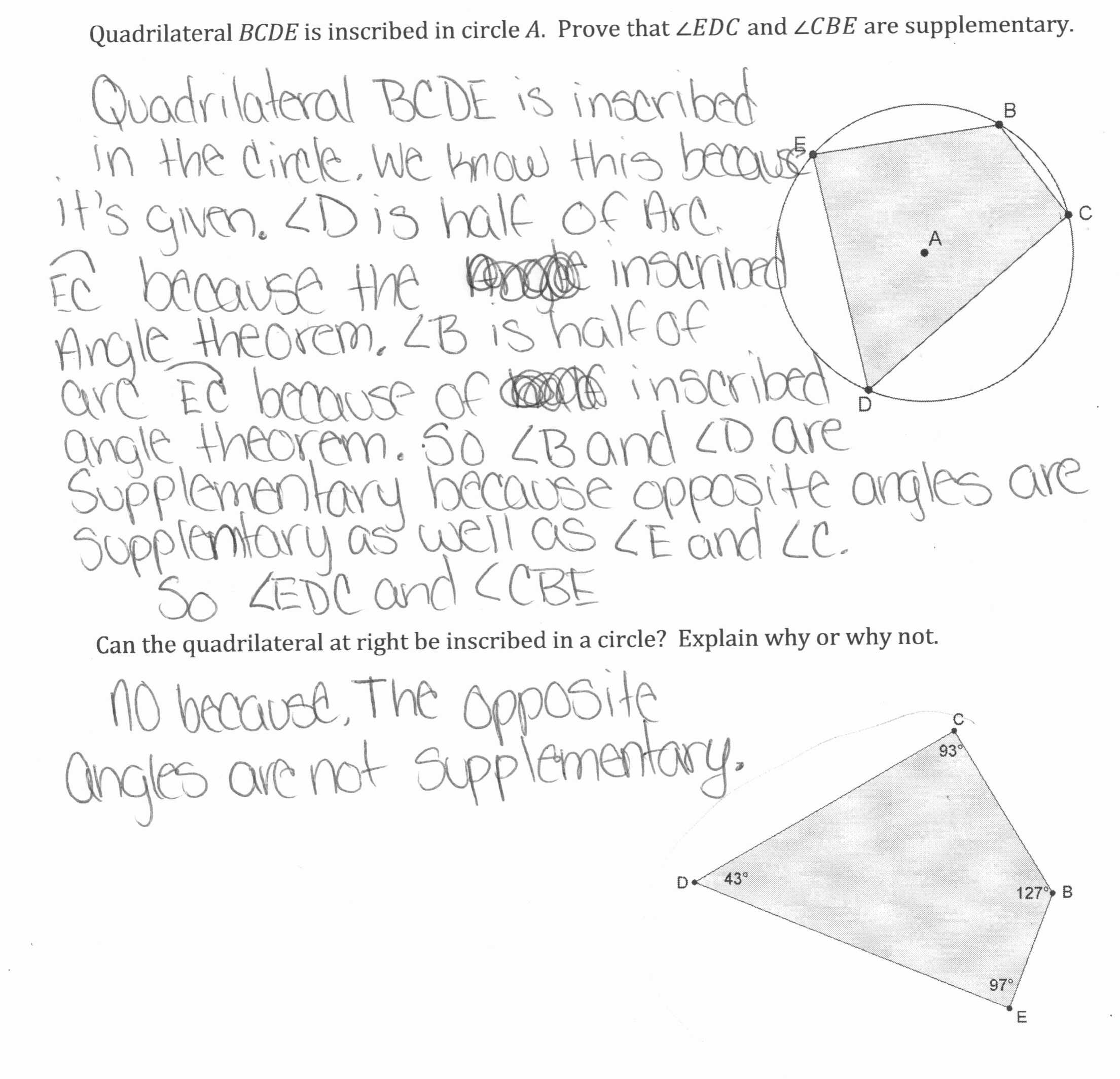 Milliken Publishing Company Worksheet Answers Mp4057 or Inscribed Angles Worksheet & ""sc" 1"st" "geometry Mon Core