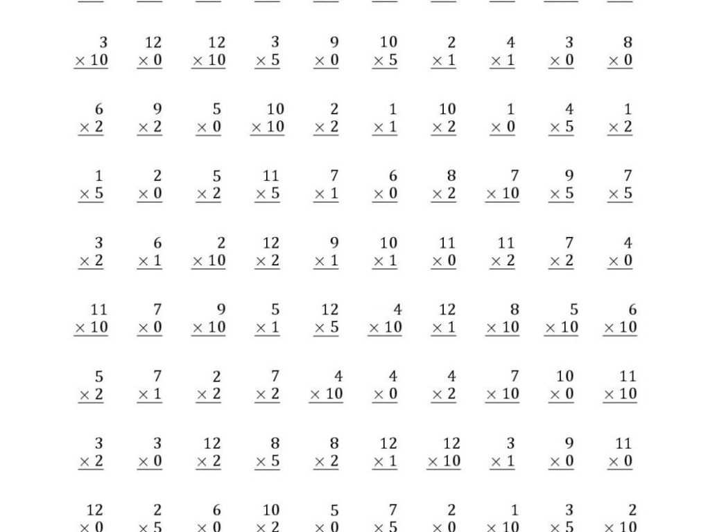 Multiplication Arrays Worksheets 4th Grade or Amazing Timed Math Drills Line Adornment Math Exercises