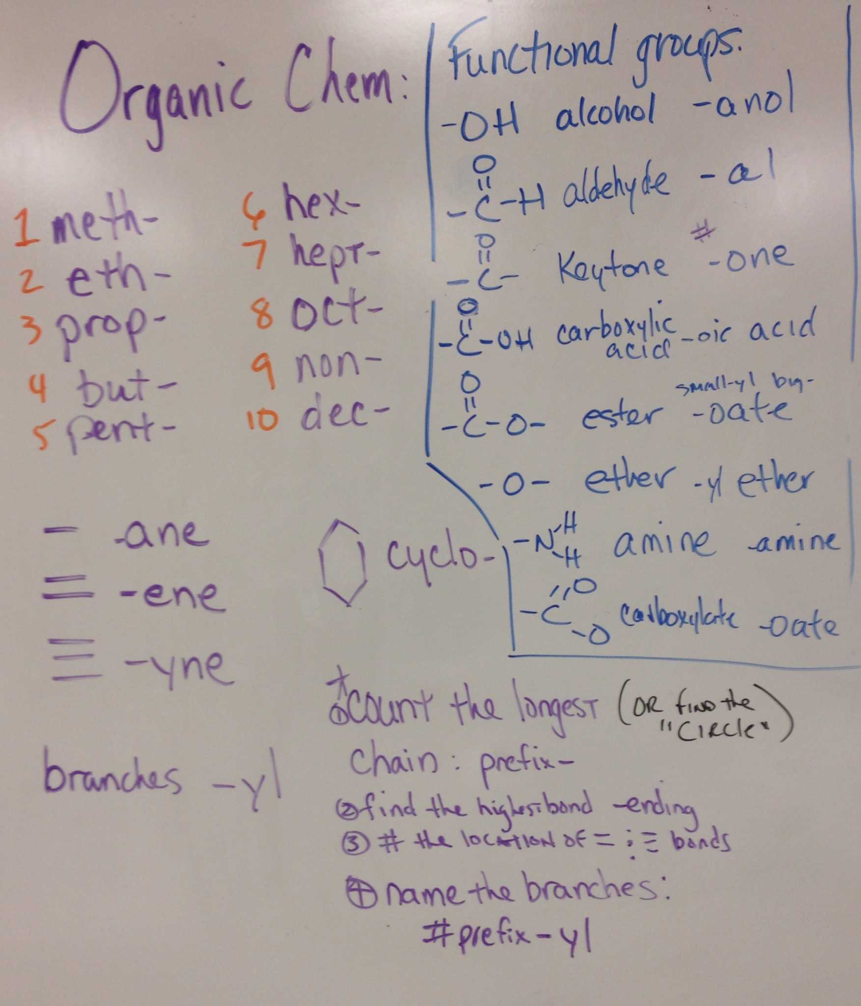 Nomenclature Worksheet 1 together with organic Chemistry Nomenclature Chart Pin organic Functional Groups