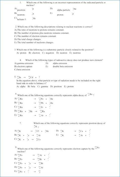 Nuclear Reactions Worksheet Answers Along with Nuclear Chemistry Worksheet 1 Image Collections Worksheet Math for