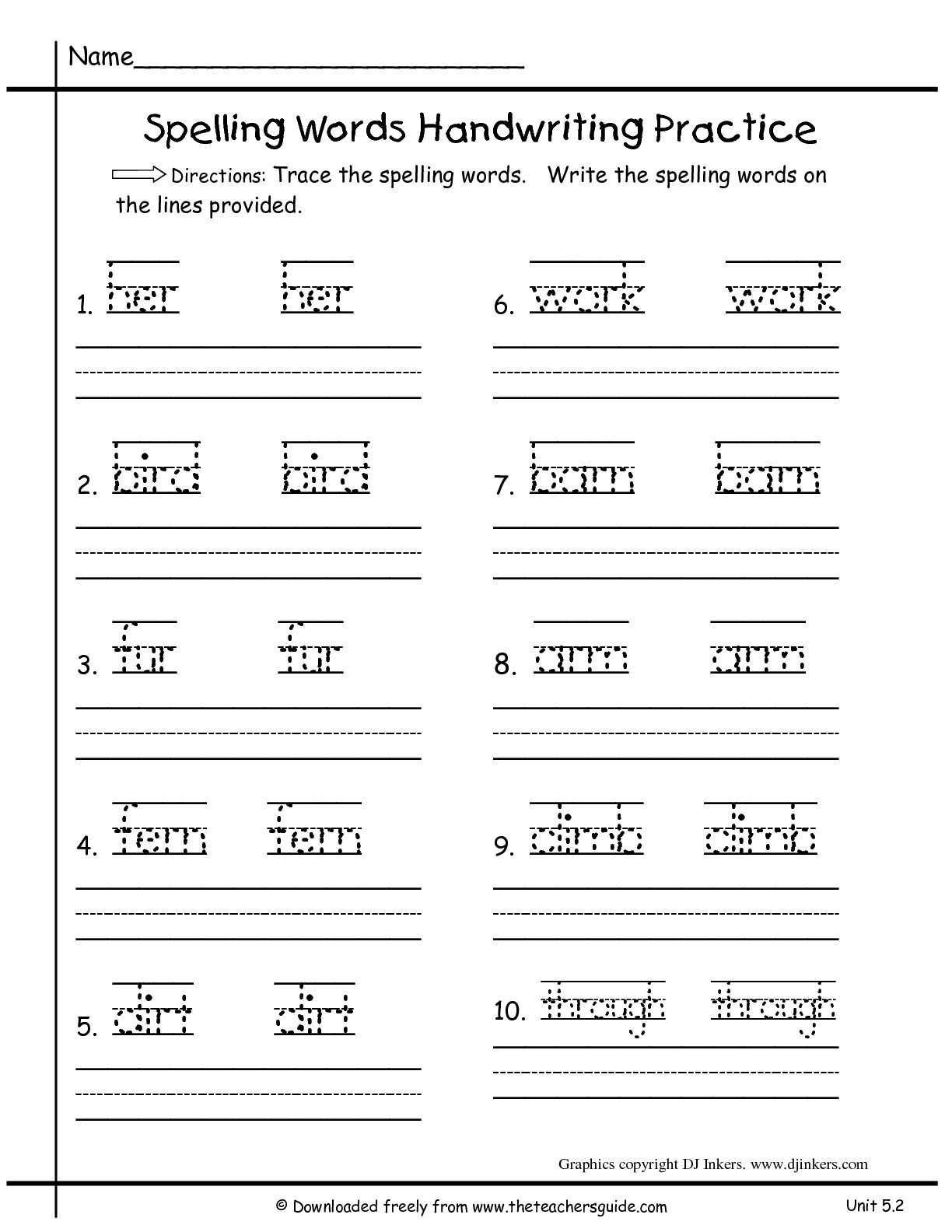 Number Writing Practice Worksheets Along with Kindergarten Writing Sentences Worksheets New First Grade Sentence
