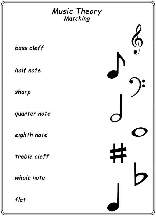 Opus Music Worksheets with Worksheets