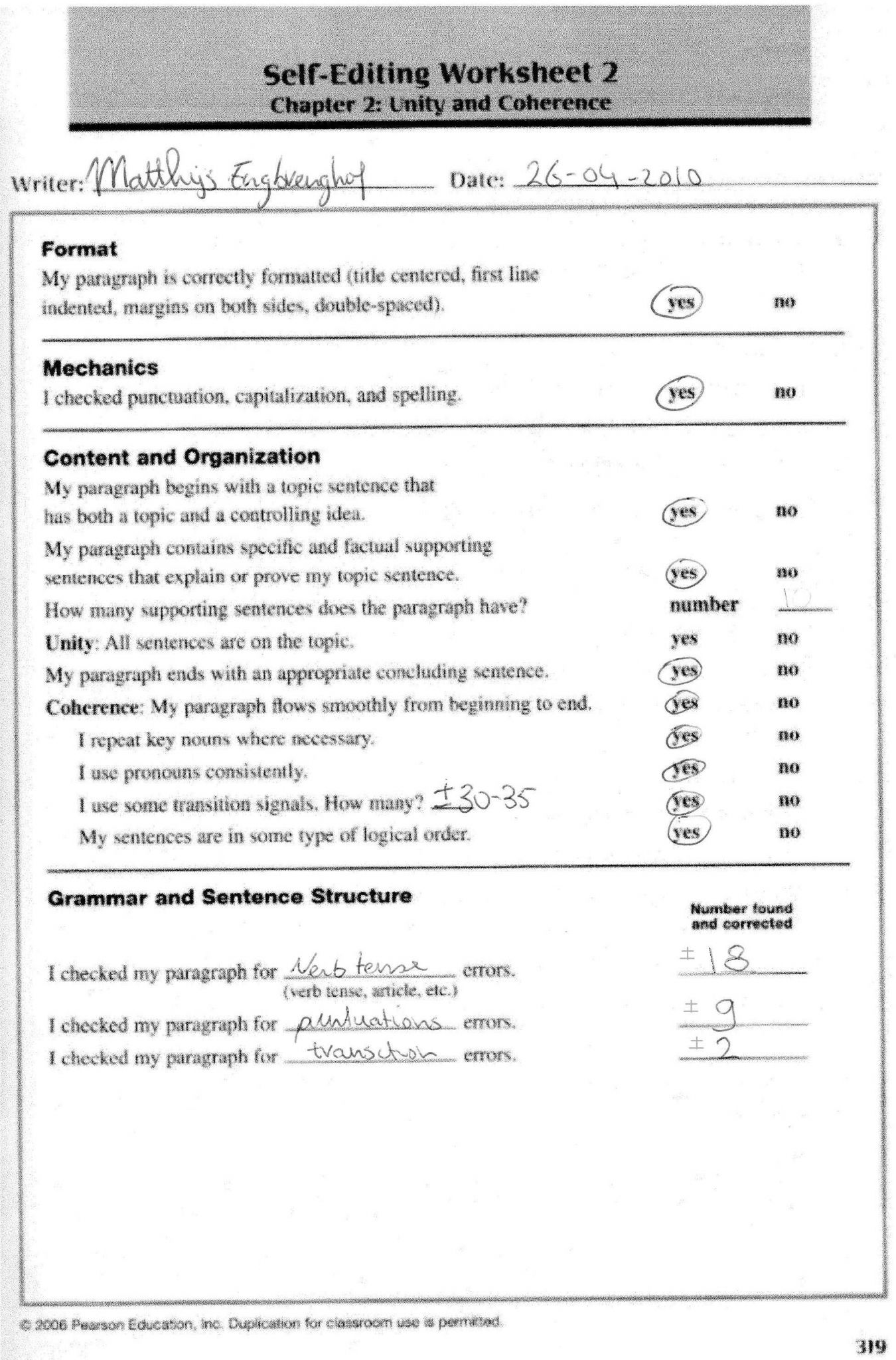 Paragraph Correction Worksheets Pdf Along with Kids 4th Grade Editing Worksheets Editing Worksheets Middle School