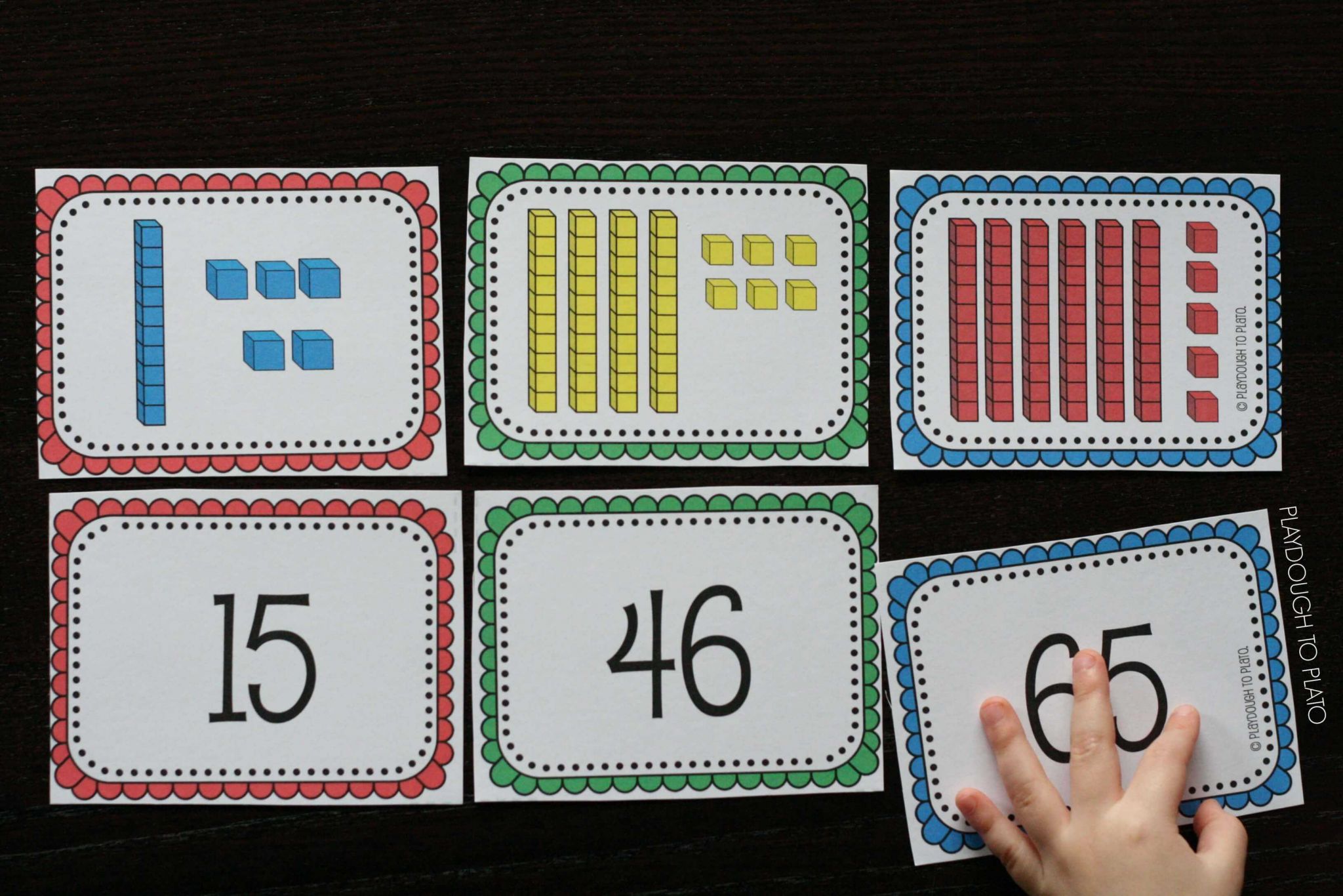 Place Value Worksheets for Kindergarten Along with Place Value Concentration