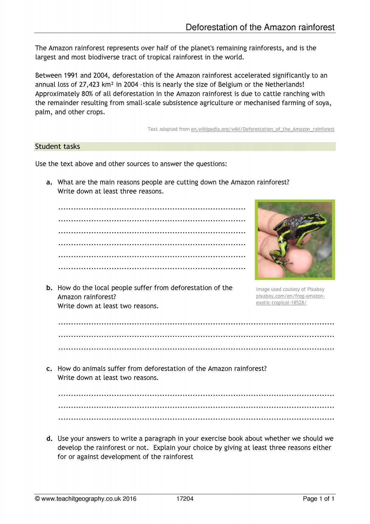 Population Community and Ecosystem Worksheet Answer Key and Species Interactions Worksheet Answers New Weather and Climate