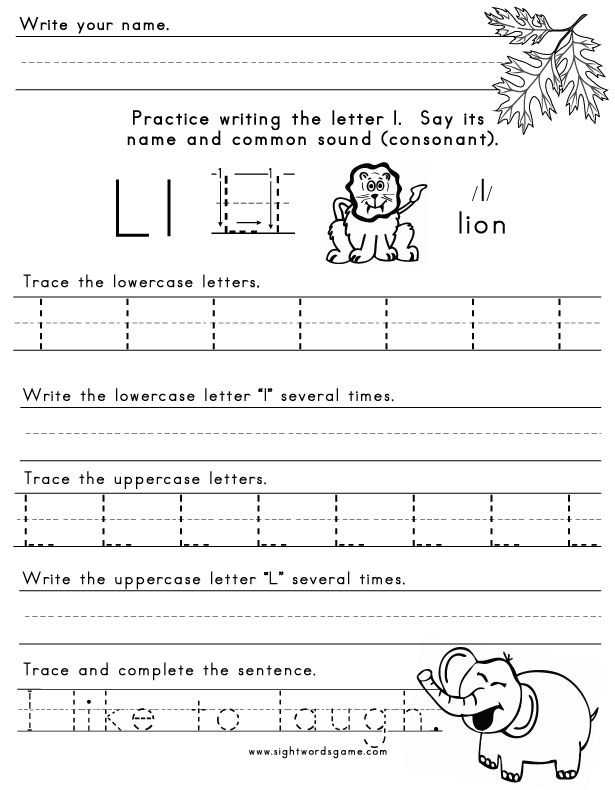 Preschool Letter L Worksheets or 98 Best Letters Of the Alphabet Images On Pinterest