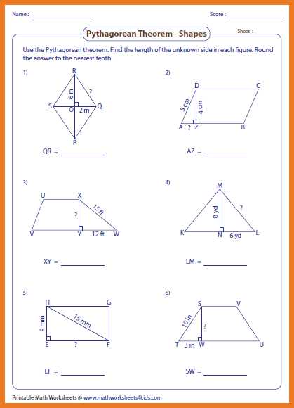 Pythagorean theorem Worksheet Answers with Fresh Pythagorean theorem Worksheet Luxury Pythagorean theorem