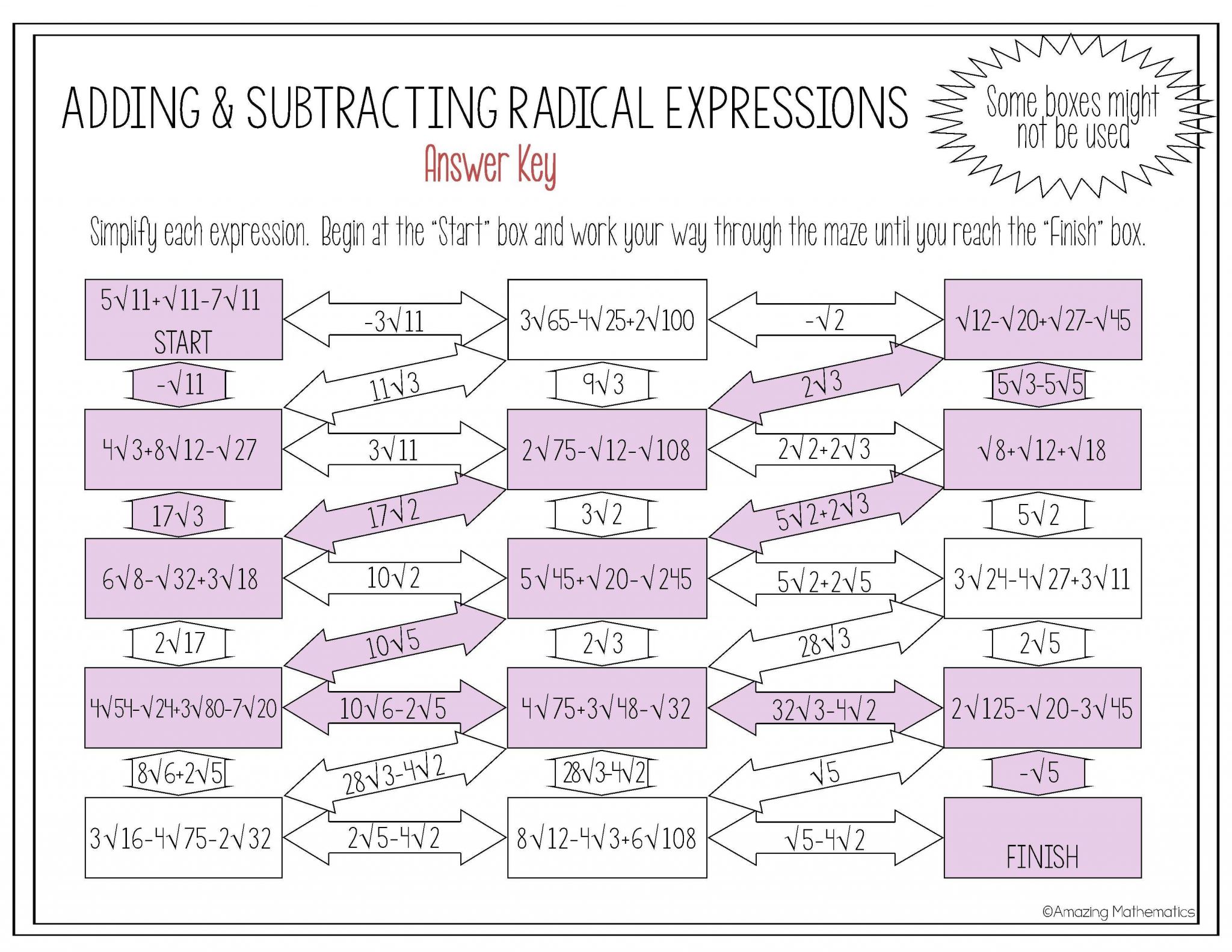 Radicals and Rational Exponents Worksheet Answers and Adding and Subtracting Radical Expressions Calculator