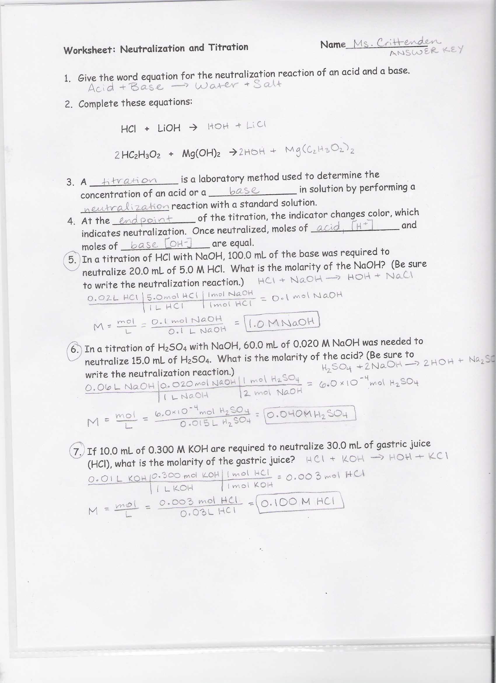 Reactions In Aqueous solutions Worksheet Answers together with Worksheet Ideas Part 2