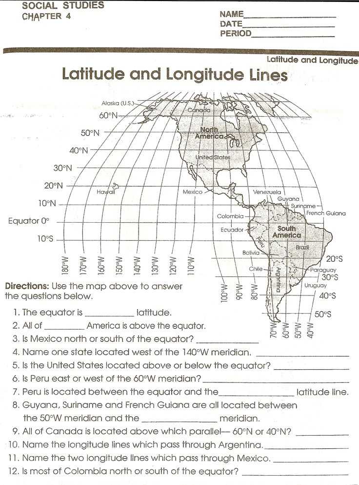 Reading A Map Worksheet Pdf Along with 201 Best Geography for 6th Grade Images On Pinterest