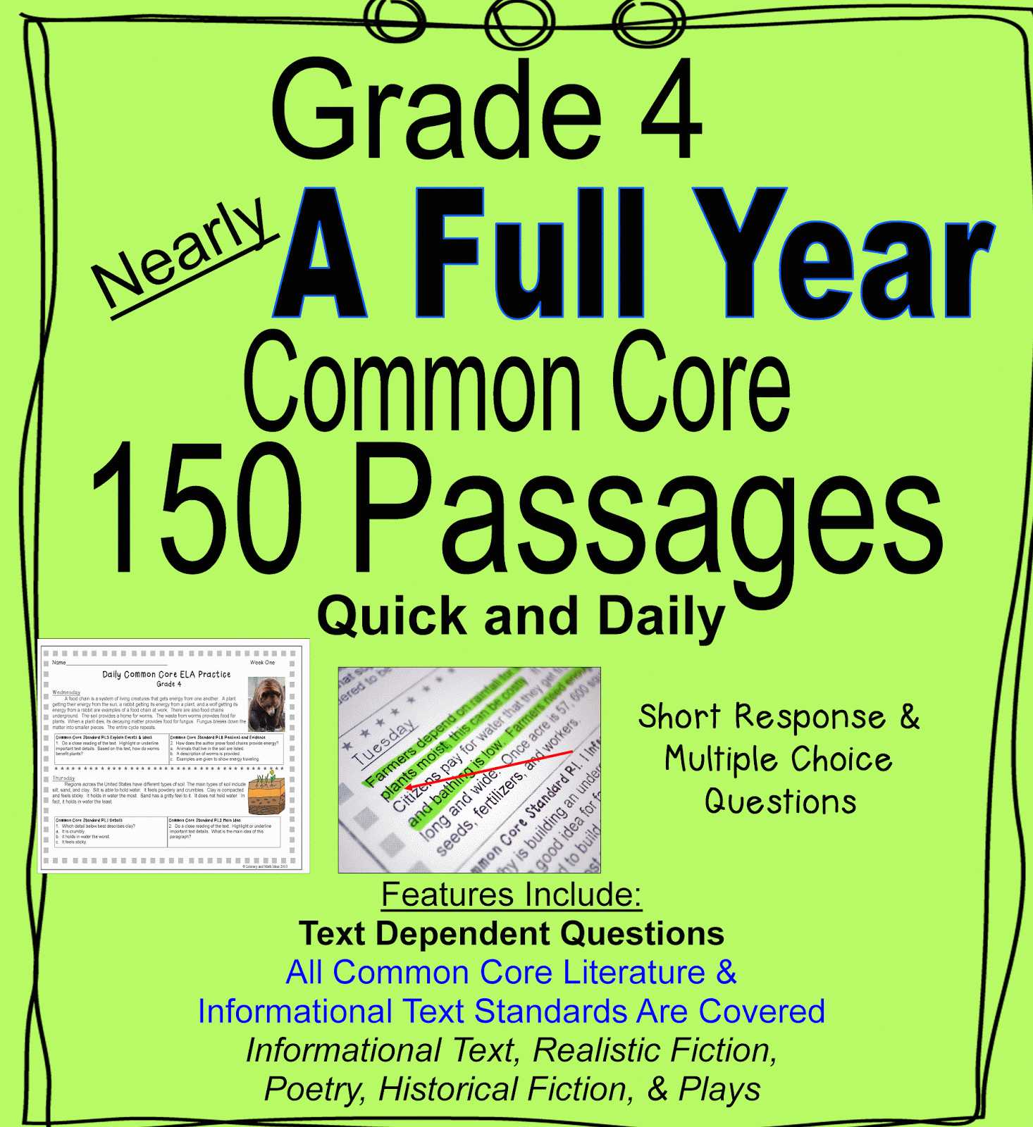 Reading Comprehension Main Idea Worksheets Also Multiplication Worksheets 4th Grade Main Idea Multiple Choice Image