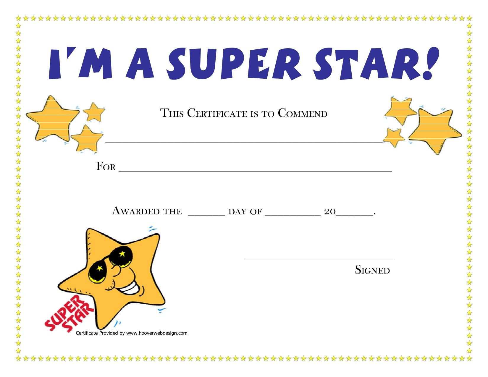 Reproducible Student Worksheet or Free Printable Award Certificates for Elementary Students Awesome
