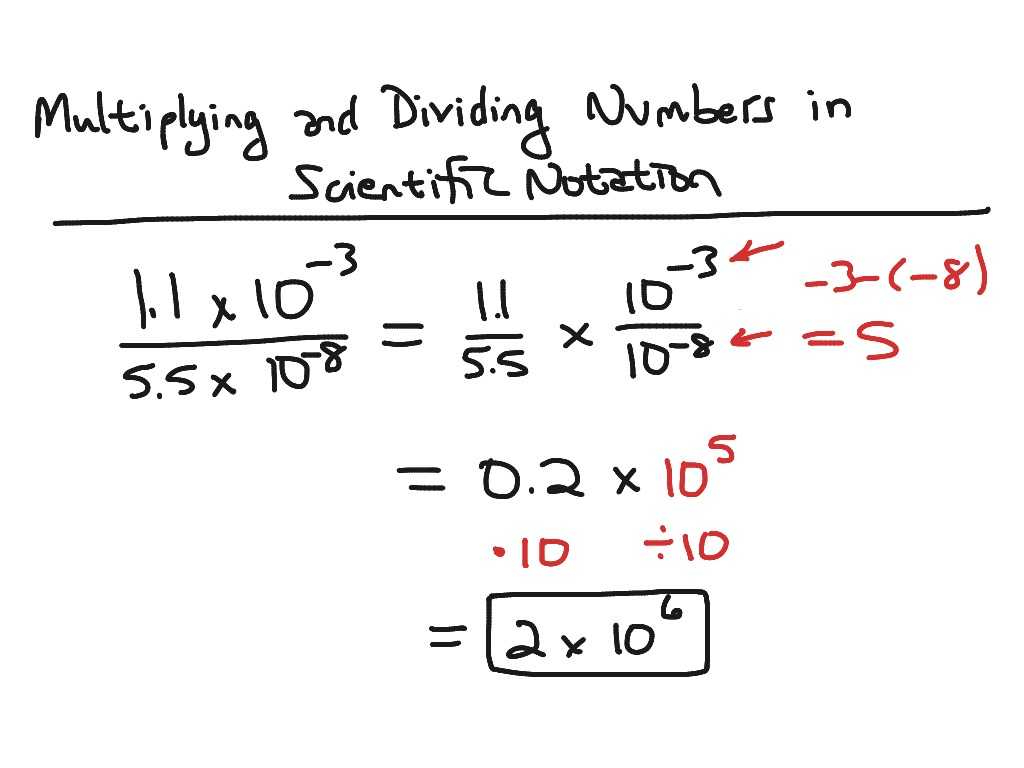 Scientific Notation Worksheet Answers Also Kindergarten Scientific Notation Division Worksheet