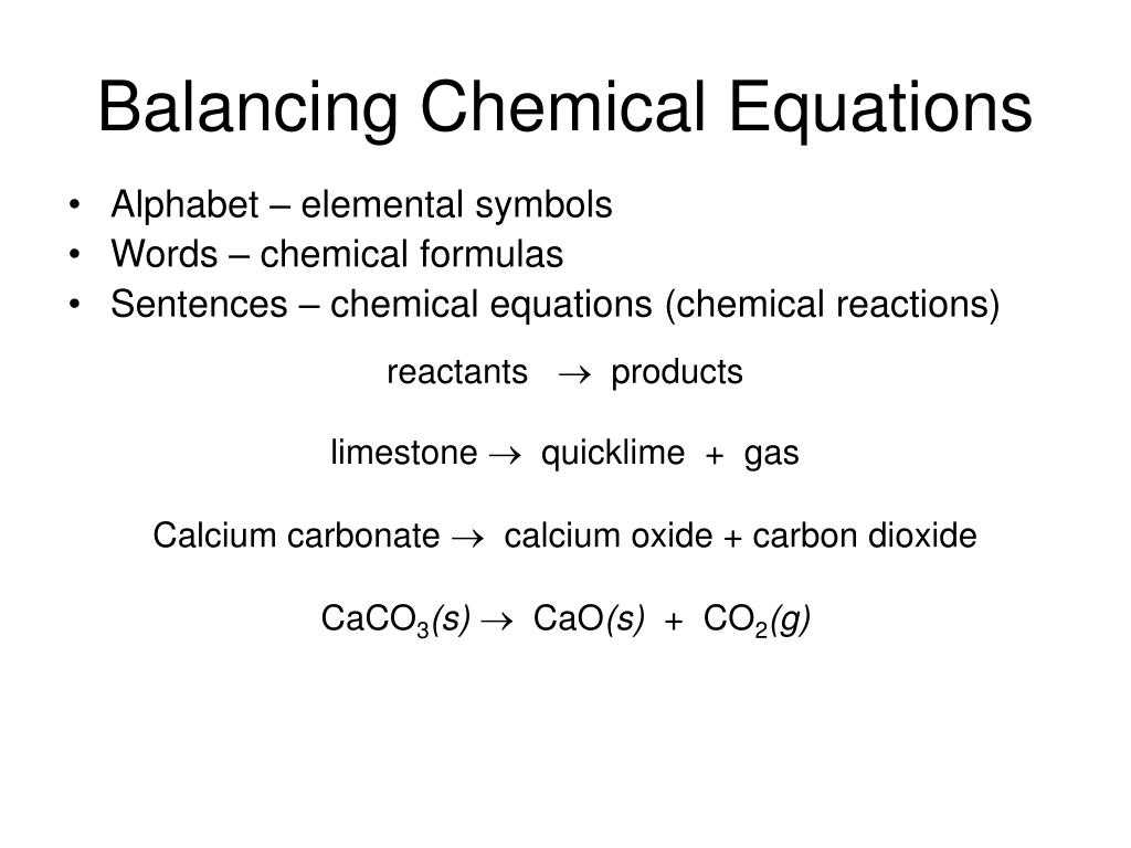 Section 11.1 Describing Chemical Reactions Worksheet Answers together with Physical Science Balancing Equations Worksheet Answers Image
