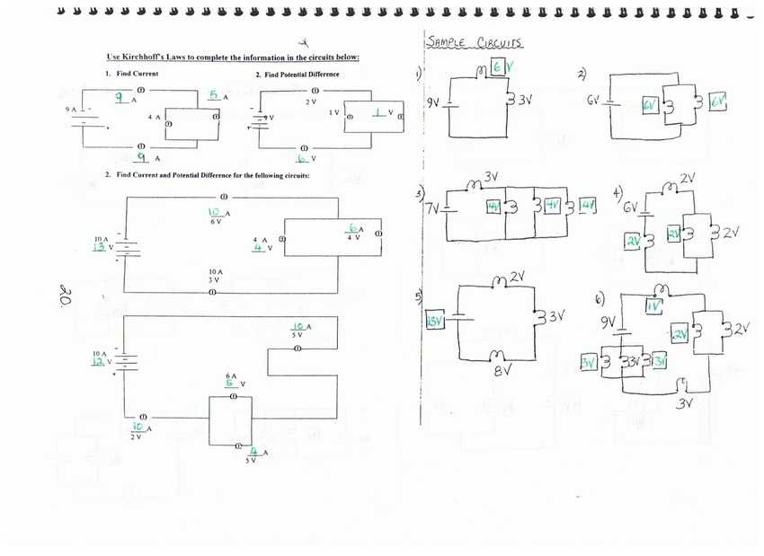 Series and Parallel Circuits Worksheet with Answers as Well as Worksheet Parallel Circuit Problems Episode Answer Key Patent