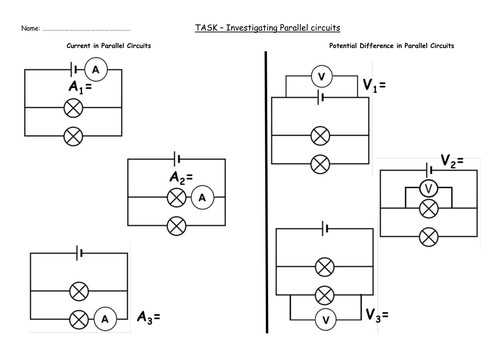 Series and Parallel Circuits Worksheet with Answers together with Series and Parallel Circuits Worksheet Awesome Ponent Series Circuit
