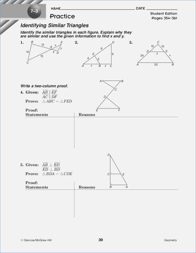 Similar Polygons Worksheet Answers or Similar Triangles Worksheet Answers Awesome Geometry isosceles and