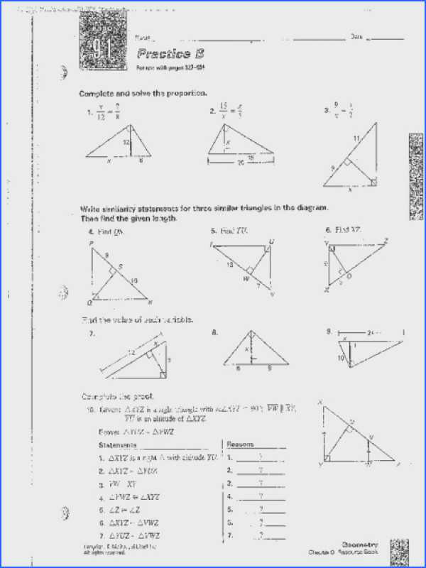 Similar Polygons Worksheet Answers together with Similar Triangles Worksheet with Answers