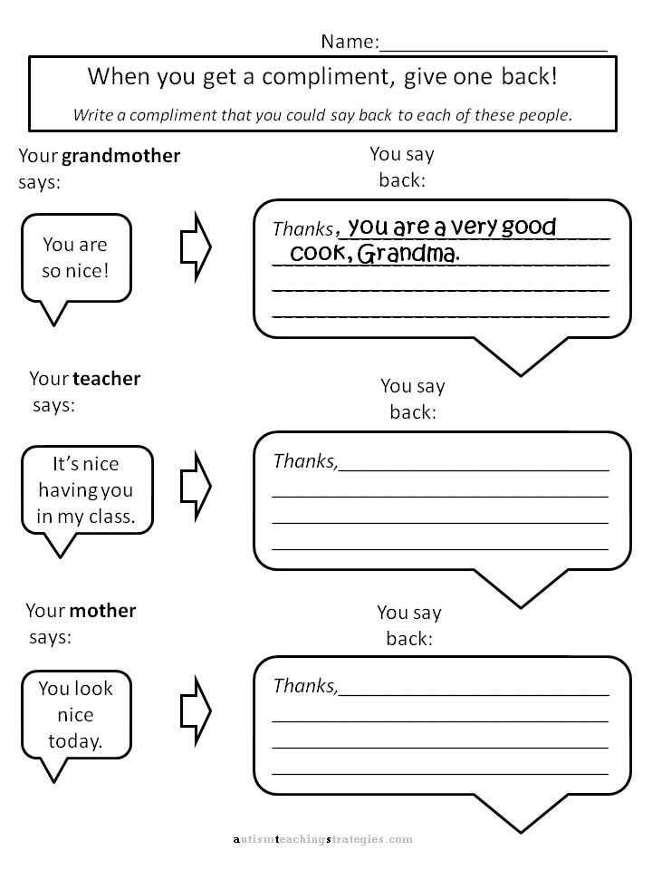 Social Skills Worksheets for Middle School and 321 Best Pragmatic Language Images On Pinterest