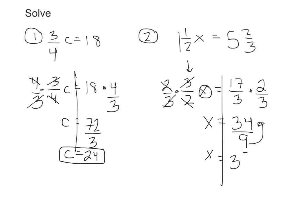 Solving Linear Equations Worksheet Also Fractional Equations