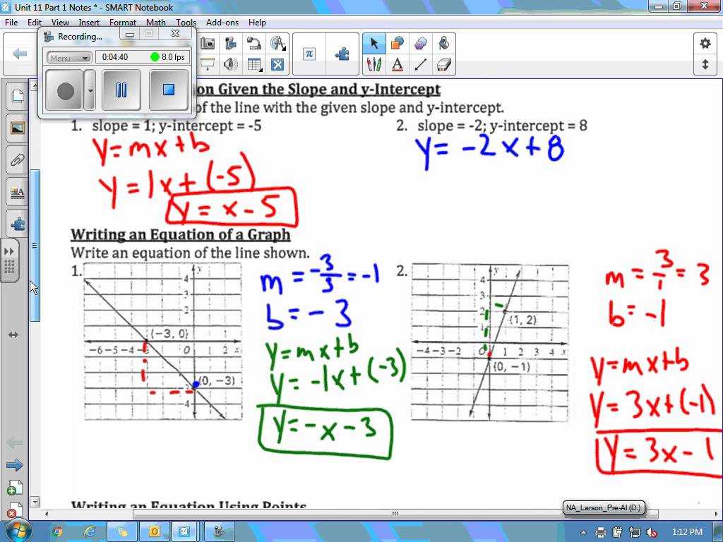 Solving Systems Of Linear Equations by Substitution Worksheet or Unit 11 Part 1 Video