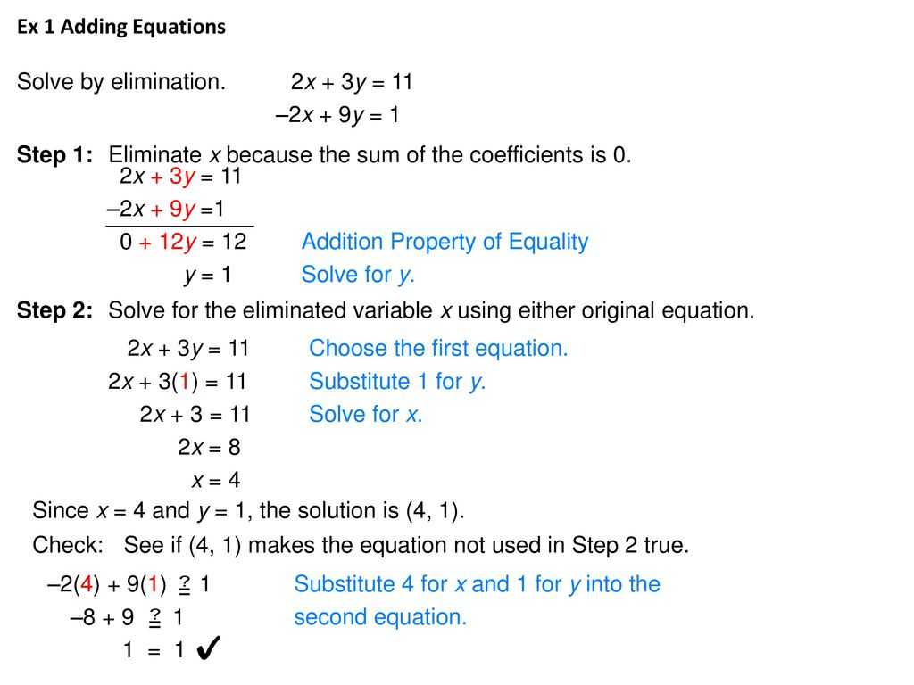 Solving Systems Of Linear Equations by Substitution Worksheet with 63 solving Systems Of Linear Equations by the Addition Meth