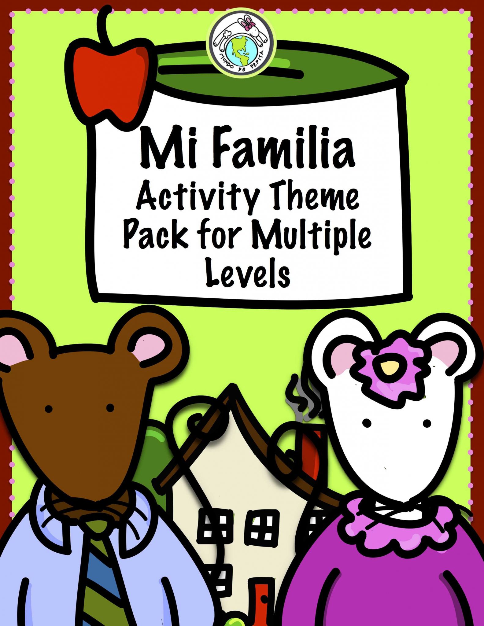 Spanish Family Worksheets Along with Teach Family theme In Spanish with Our Activity Pack Packed with