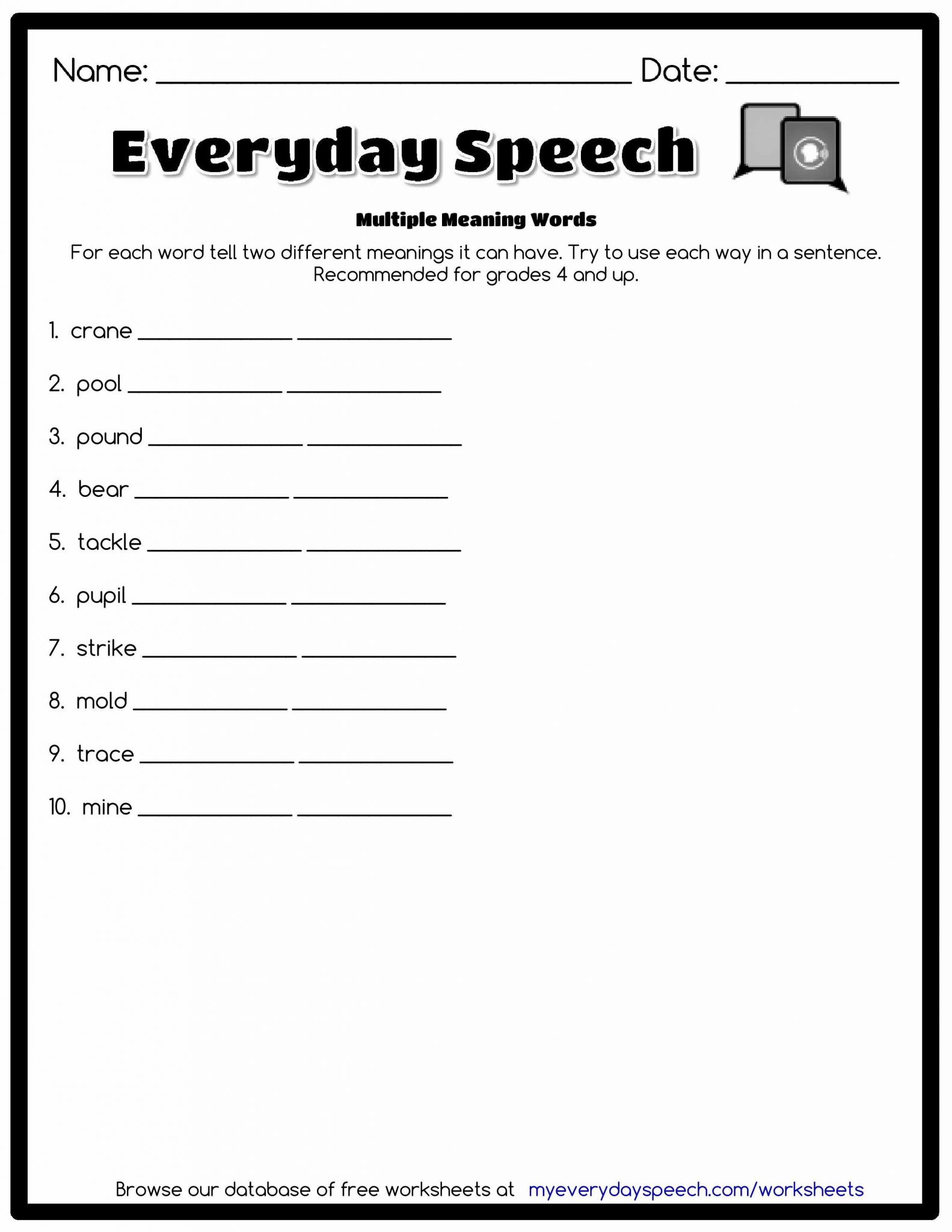 Spanish Present Subjunctive Worksheet Pdf as Well as Monly Confused Words Worksheet Answers Image Collections