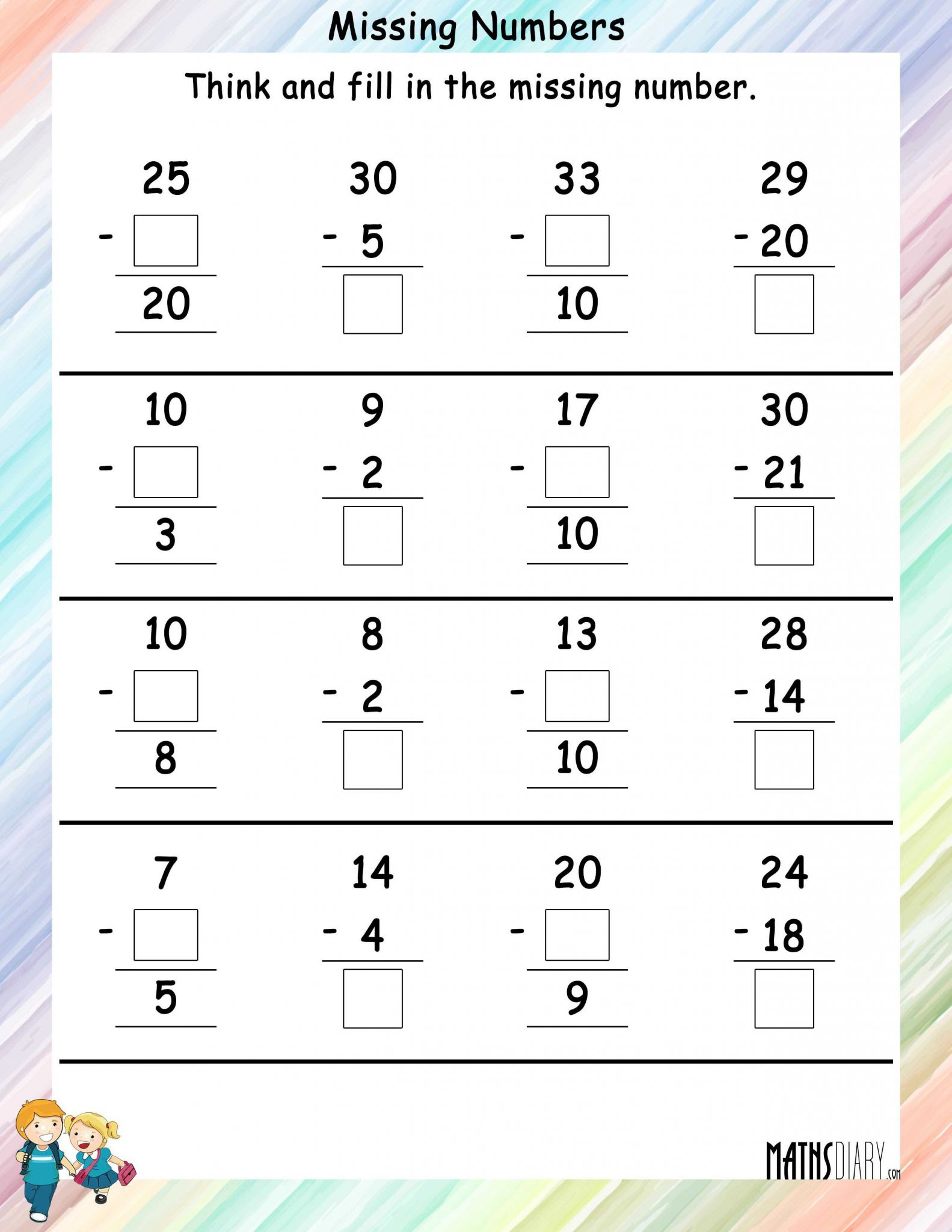 Subtracting Integers Worksheet with Free Worksheets Library Download and Print Worksheets