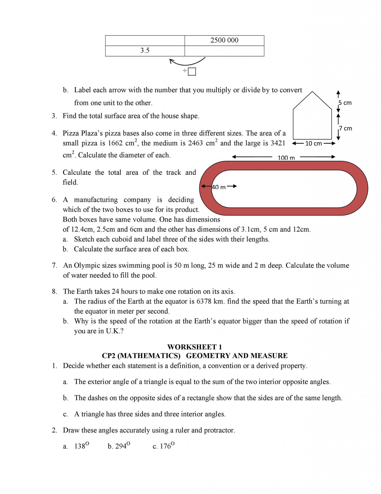 Surface area Of Prisms and Cylinders Worksheet Answers Along with Mathematics Class 8 Cie Cambridge International Education Notes