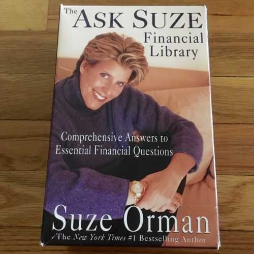 Suze orman Worksheets Also the ask Suze Financial Library by Suze orman 9 Book Box Set Finances