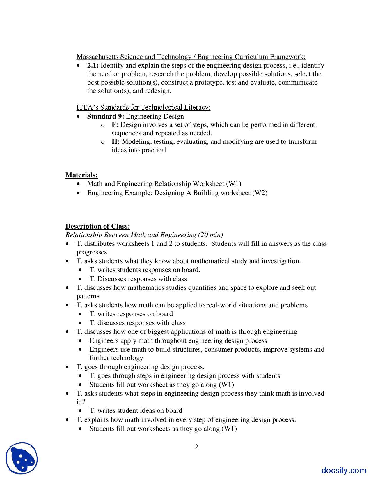 The Engineering Design Process Worksheet Answers Along with Engineering Process Worksheet Image Collections Worksheet Math for