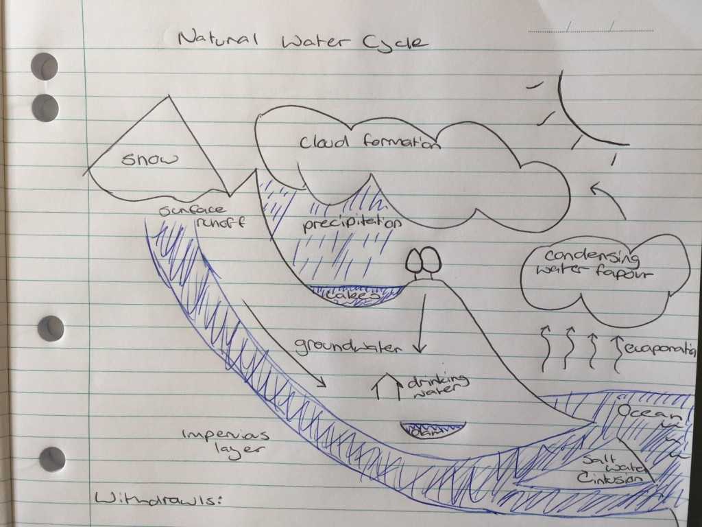 The Water Cycle Worksheet Answer Key together with Water Cycle Diagram T