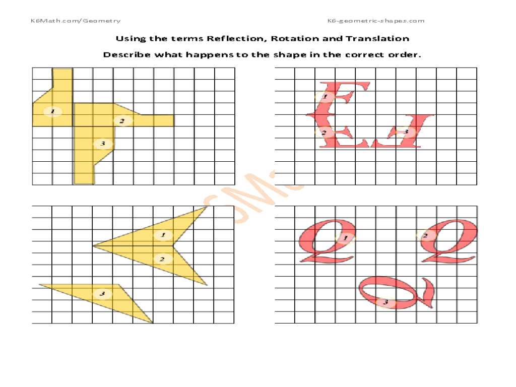 Translations Math Worksheets Also Contemporary Translation Maths Worksheets Position Math