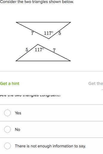 Triangle Congruence Worksheet 2 Answer Key or Determining Congruent Triangles Video