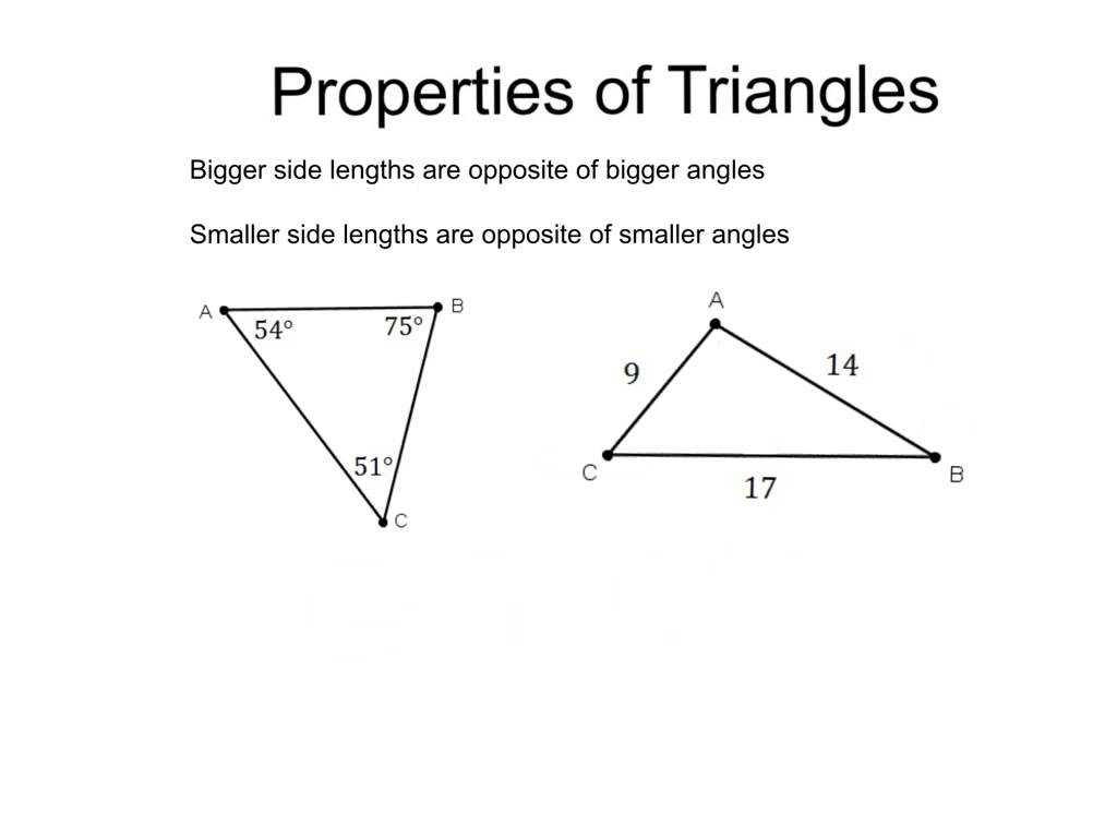 Triangle Inequality Worksheet as Well as Triangle Interior Angles Exterior Angles A Triangle solu