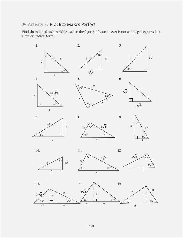 Trigonometry Worksheets with Answers Also Math Ratios Worksheets Gallery Worksheet Math for Kids
