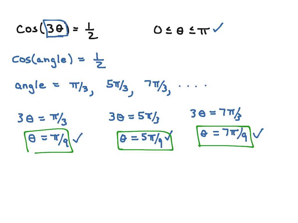 Two Step Equations Worksheet Answers or solving Trig Equations 3 Examples Math Trigonometry Equa