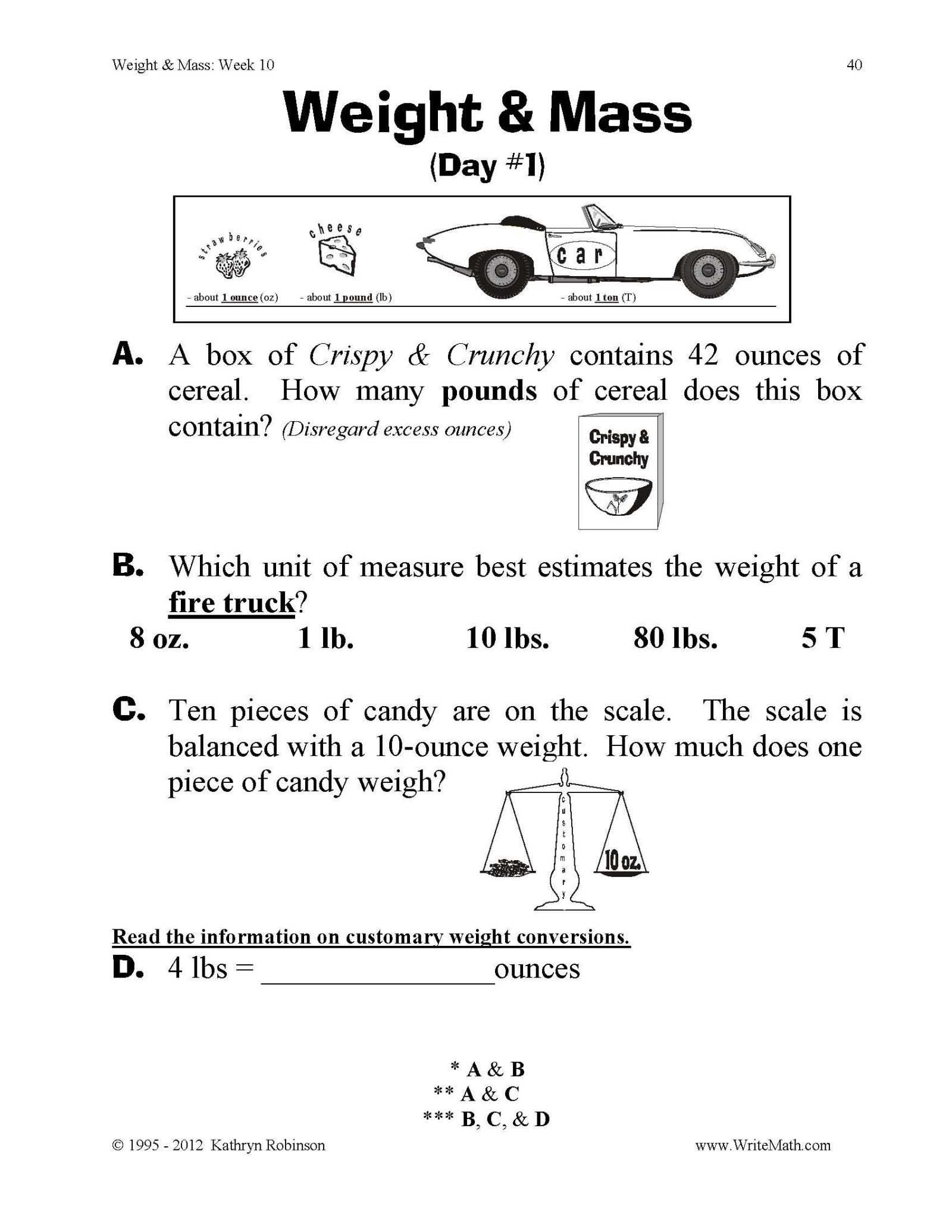 Unit Conversion Worksheet Pdf with 4th Grade Measurement Worksheets Reading Scales Metric Ans Math
