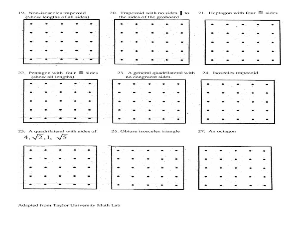 Vector Components Worksheet or Geoboard Worksheets Super Teacher Worksheets