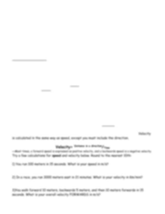 Velocity and Acceleration Worksheet Along with Speed and Velocity Worksheet Middle School Worksheet Math