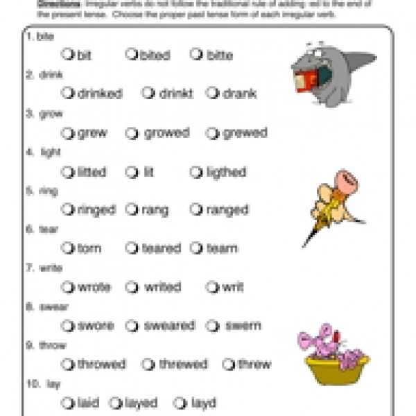 Verb Worksheets 2nd Grade as Well as Free Verb Worksheets Kidz Activities